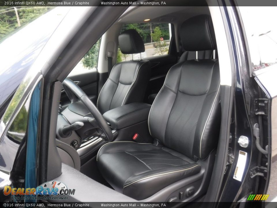 Front Seat of 2016 Infiniti QX60 AWD Photo #20