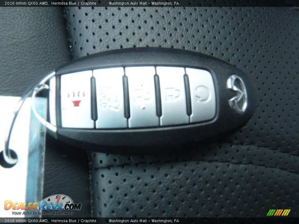 Keys of 2016 Infiniti QX60 AWD Photo #27
