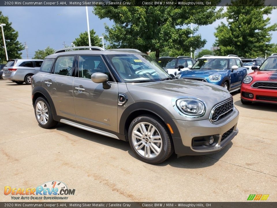 2020 Mini Countryman Cooper S All4 Melting Silver Metallic / Satellite Gray Photo #1