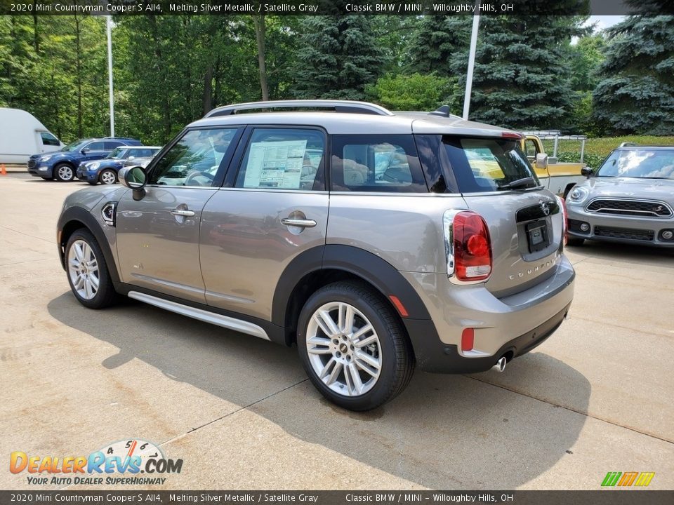 2020 Mini Countryman Cooper S All4 Melting Silver Metallic / Satellite Gray Photo #2