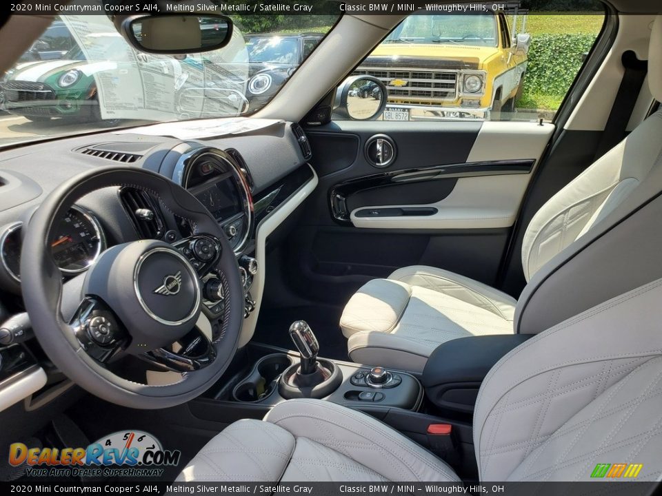 2020 Mini Countryman Cooper S All4 Melting Silver Metallic / Satellite Gray Photo #3
