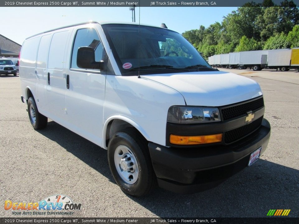 2019 Chevrolet Express 2500 Cargo WT Summit White / Medium Pewter Photo #7