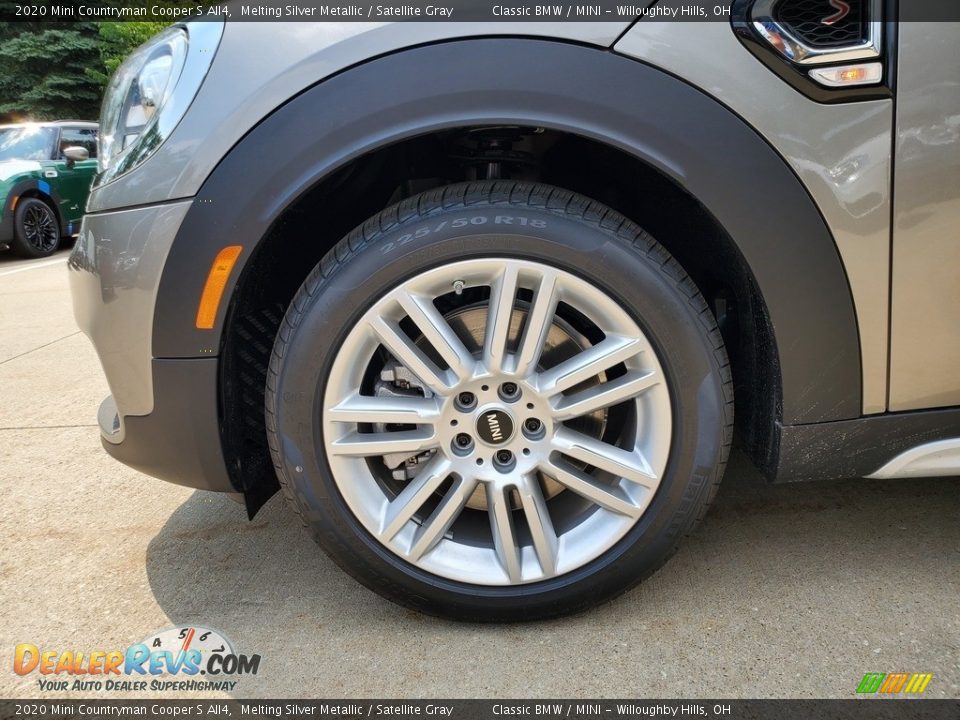2020 Mini Countryman Cooper S All4 Melting Silver Metallic / Satellite Gray Photo #5