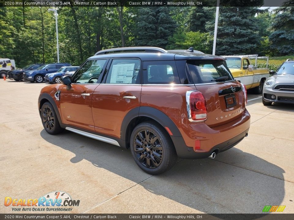 2020 Mini Countryman Cooper S All4 Chestnut / Carbon Black Photo #2