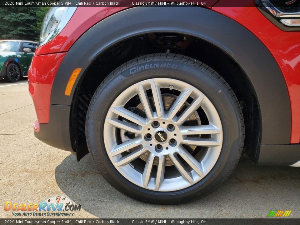 2020 Mini Countryman Cooper S All4 Chili Red / Carbon Black Photo #5