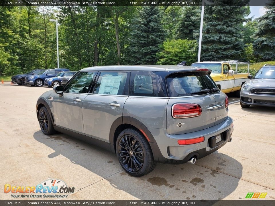 2020 Mini Clubman Cooper S All4 Moonwalk Grey / Carbon Black Photo #2