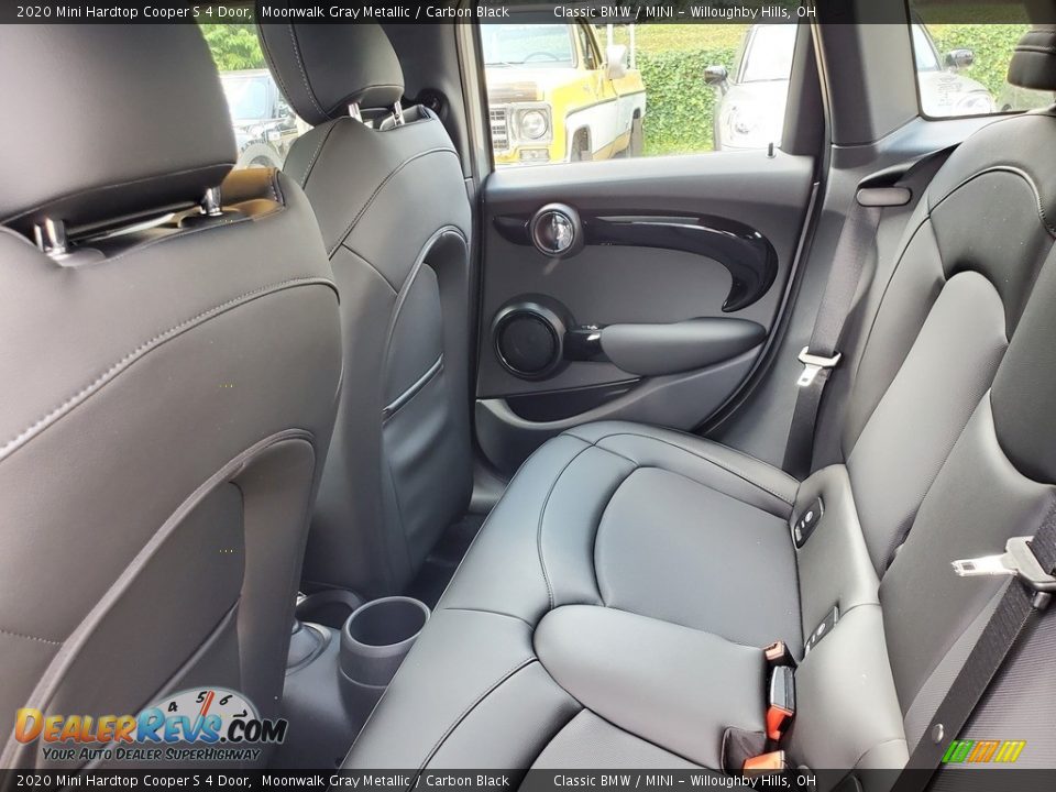 2020 Mini Hardtop Cooper S 4 Door Moonwalk Gray Metallic / Carbon Black Photo #4
