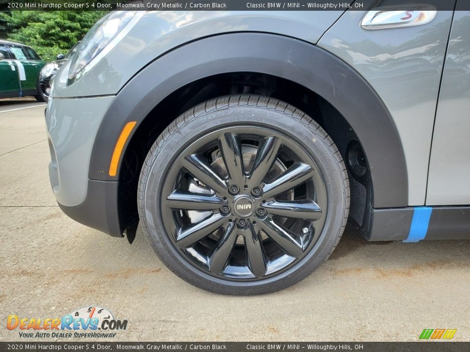 2020 Mini Hardtop Cooper S 4 Door Moonwalk Gray Metallic / Carbon Black Photo #5