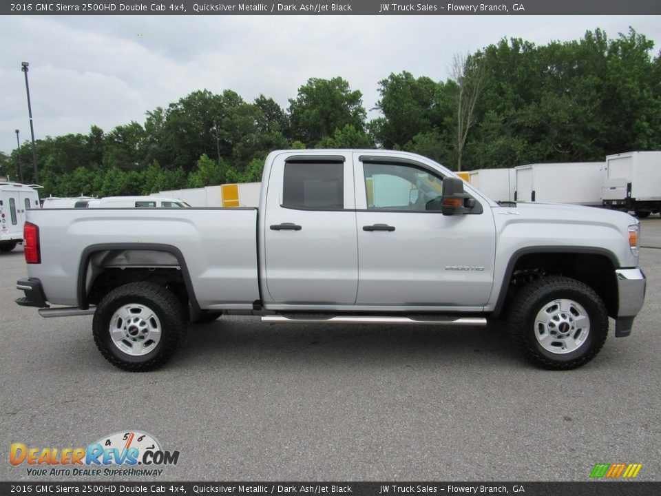 Quicksilver Metallic 2016 GMC Sierra 2500HD Double Cab 4x4 Photo #6