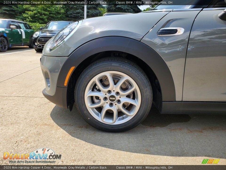 2020 Mini Hardtop Cooper 4 Door Moonwalk Gray Metallic / Carbon Black Photo #5