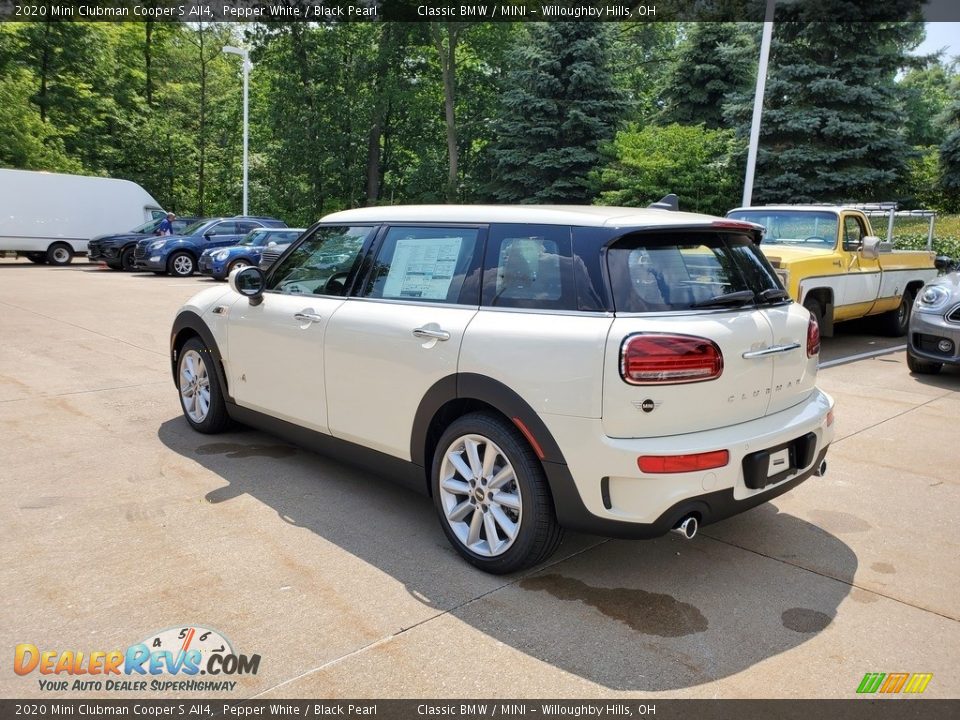 2020 Mini Clubman Cooper S All4 Pepper White / Black Pearl Photo #2
