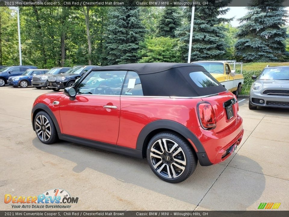 Chili Red 2021 Mini Convertible Cooper S Photo #2