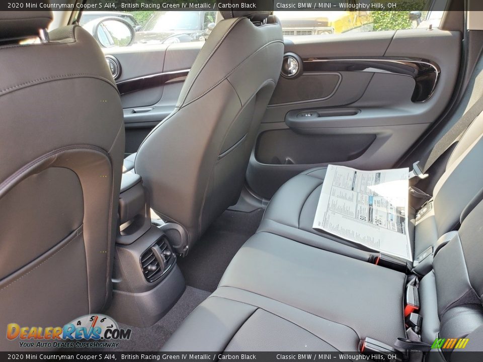 2020 Mini Countryman Cooper S All4 British Racing Green IV Metallic / Carbon Black Photo #4