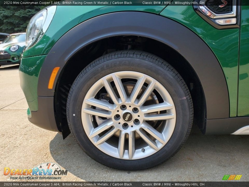 2020 Mini Countryman Cooper S All4 British Racing Green IV Metallic / Carbon Black Photo #5