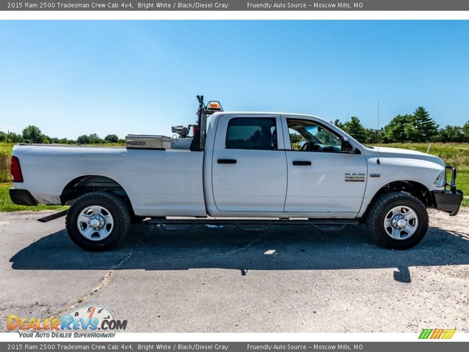 Bright White 2015 Ram 2500 Tradesman Crew Cab 4x4 Photo #2