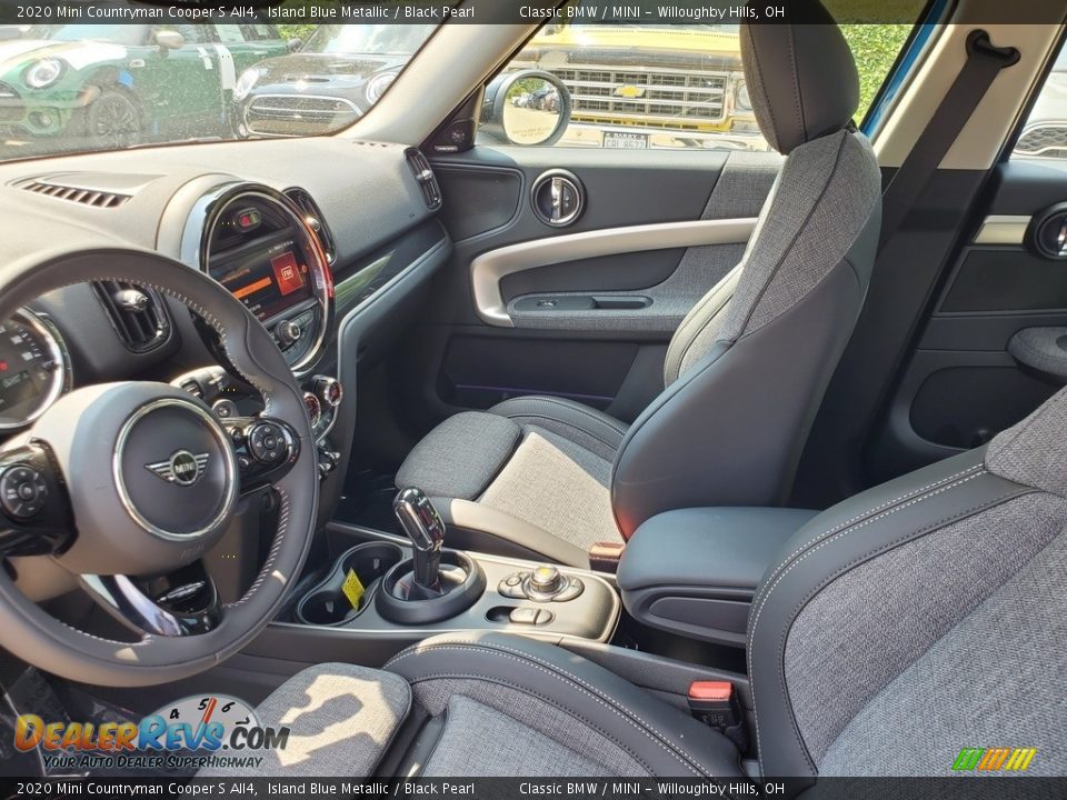 2020 Mini Countryman Cooper S All4 Island Blue Metallic / Black Pearl Photo #3