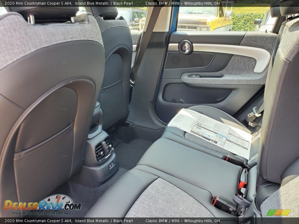2020 Mini Countryman Cooper S All4 Island Blue Metallic / Black Pearl Photo #4