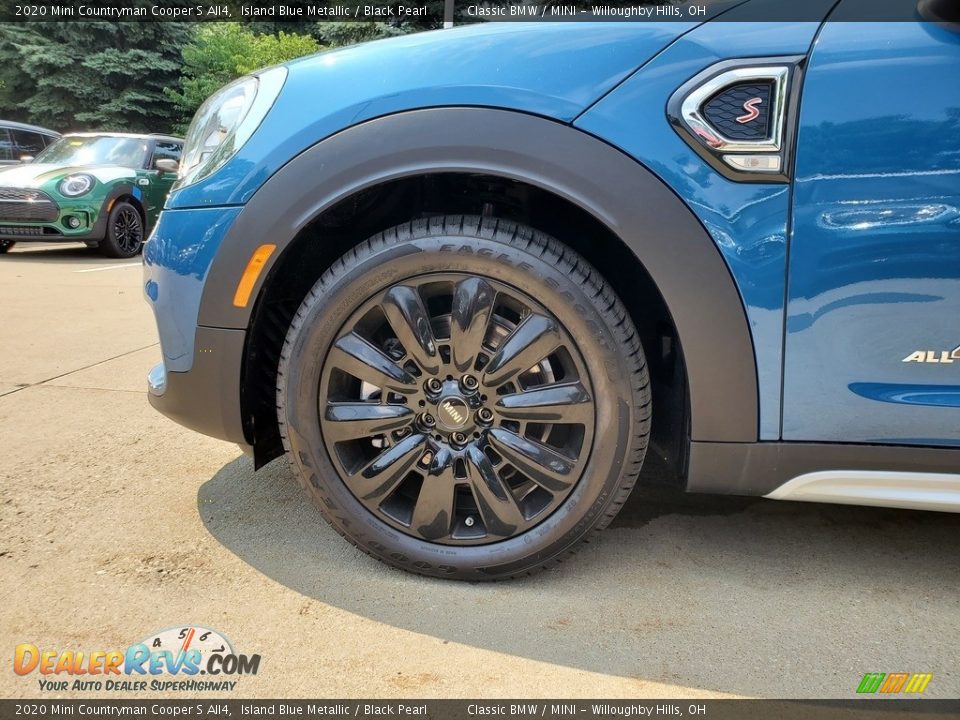 2020 Mini Countryman Cooper S All4 Island Blue Metallic / Black Pearl Photo #5