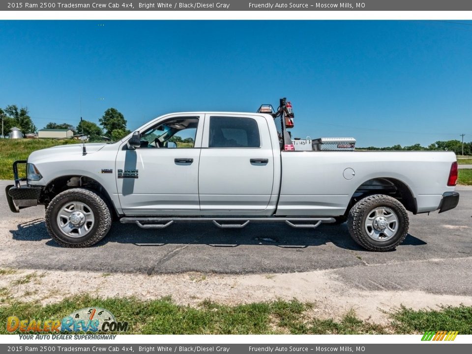 Bright White 2015 Ram 2500 Tradesman Crew Cab 4x4 Photo #7