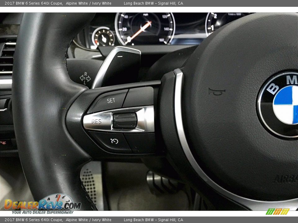 2017 BMW 6 Series 640i Coupe Steering Wheel Photo #18