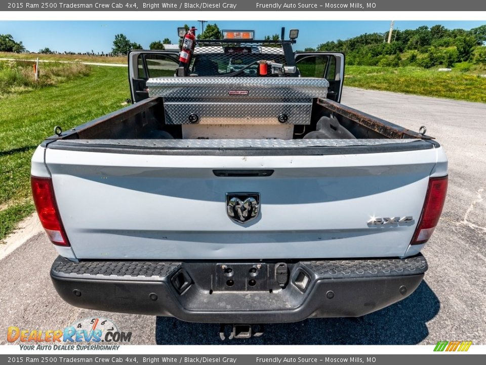 2015 Ram 2500 Tradesman Crew Cab 4x4 Bright White / Black/Diesel Gray Photo #16