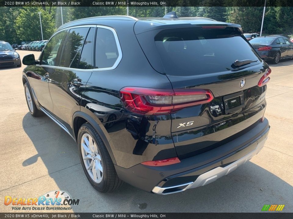 2020 BMW X5 xDrive40i Jet Black / Black Photo #2