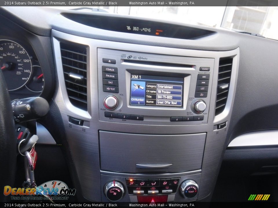 2014 Subaru Outback 2.5i Premium Carbide Gray Metallic / Black Photo #3
