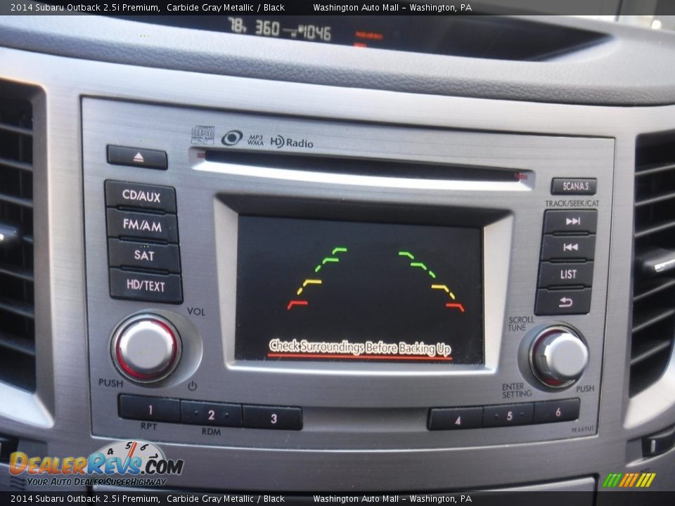 2014 Subaru Outback 2.5i Premium Carbide Gray Metallic / Black Photo #4