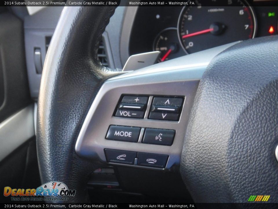 2014 Subaru Outback 2.5i Premium Carbide Gray Metallic / Black Photo #7