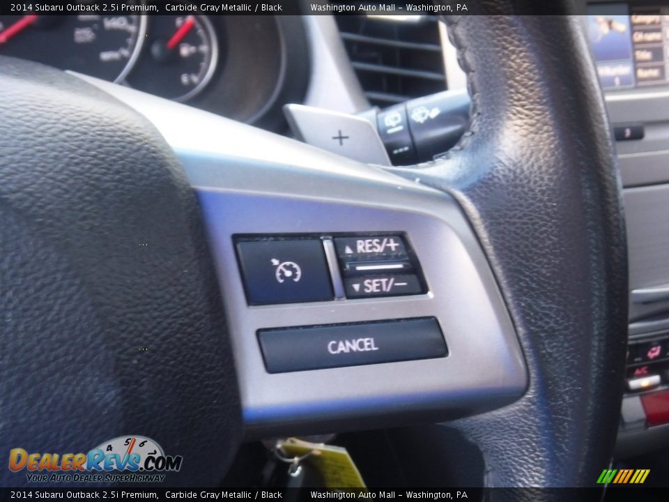 2014 Subaru Outback 2.5i Premium Carbide Gray Metallic / Black Photo #8
