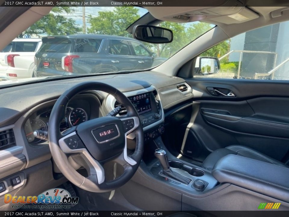 2017 GMC Acadia SLT AWD Summit White / Jet Black Photo #3