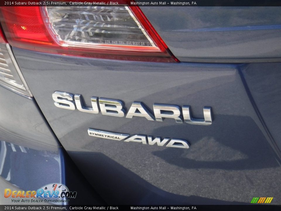2014 Subaru Outback 2.5i Premium Carbide Gray Metallic / Black Photo #16