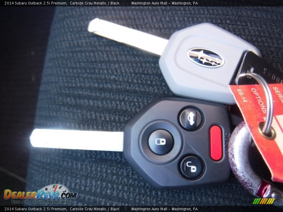 2014 Subaru Outback 2.5i Premium Carbide Gray Metallic / Black Photo #26