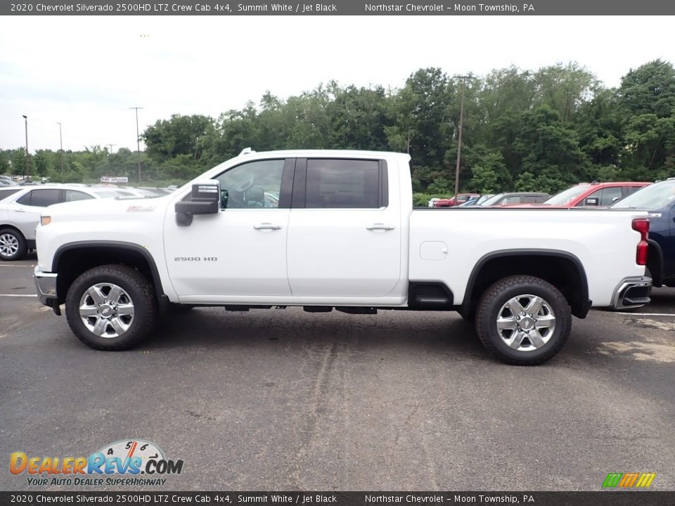 2020 Chevrolet Silverado 2500HD LTZ Crew Cab 4x4 Summit White / Jet Black Photo #3