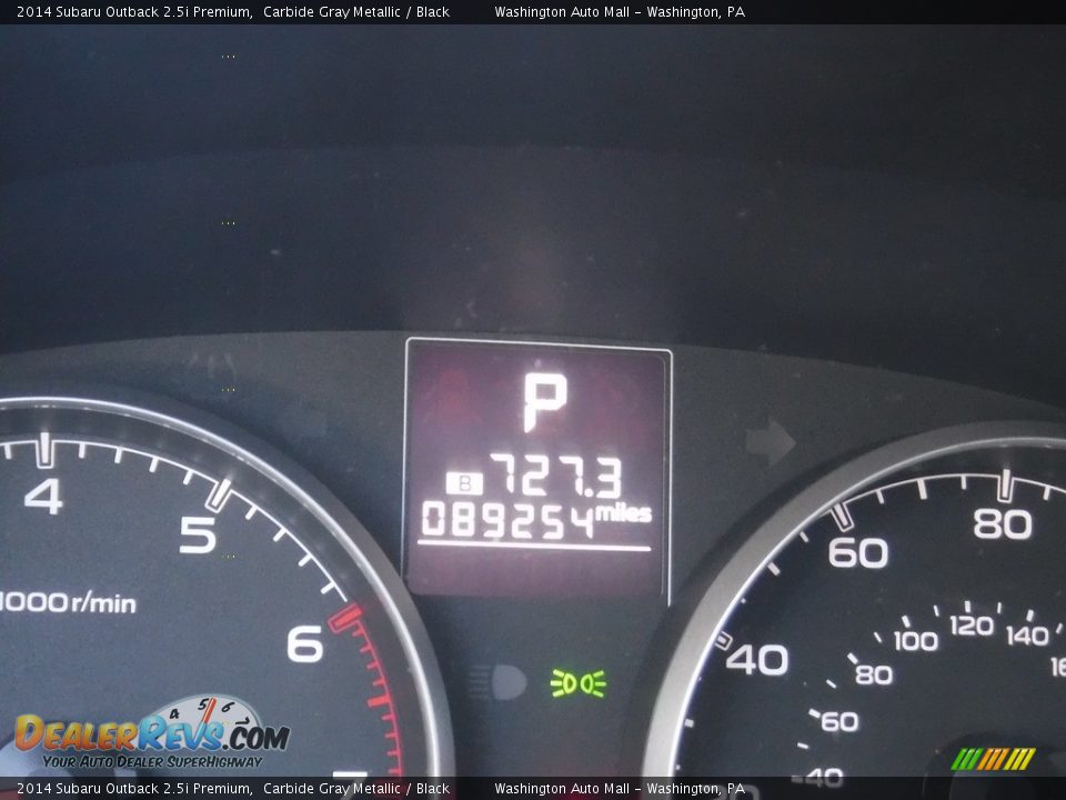 2014 Subaru Outback 2.5i Premium Carbide Gray Metallic / Black Photo #28