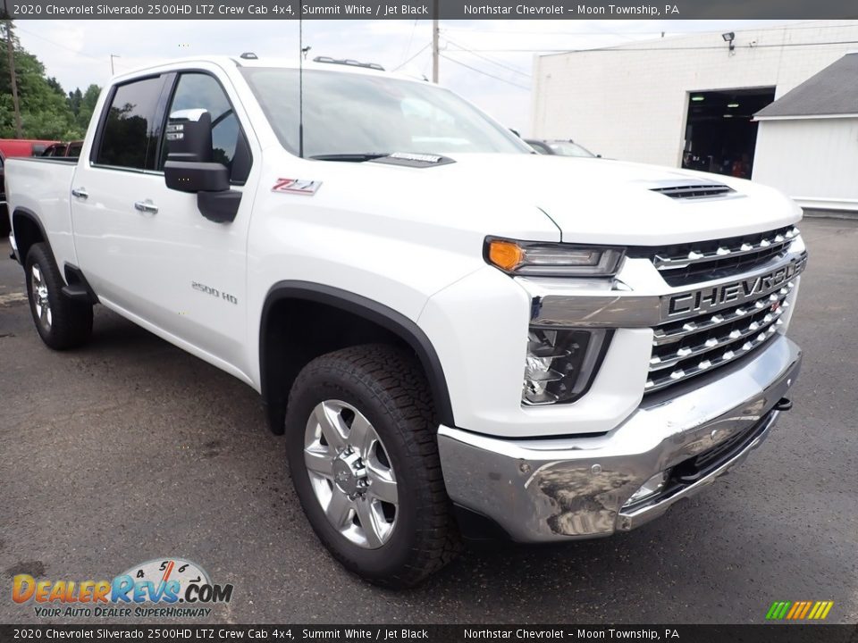 2020 Chevrolet Silverado 2500HD LTZ Crew Cab 4x4 Summit White / Jet Black Photo #8