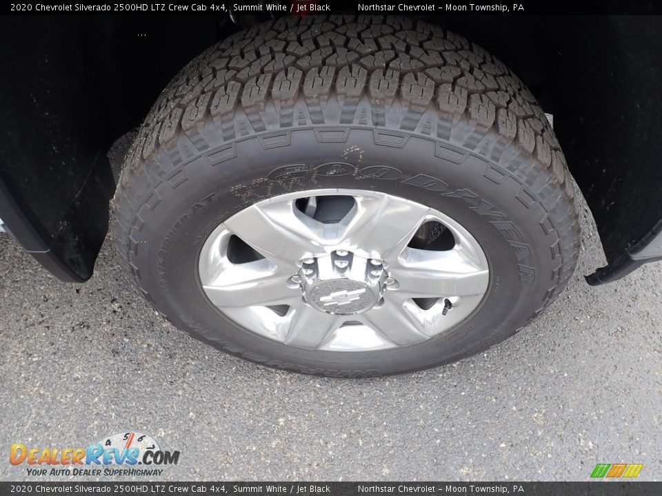 2020 Chevrolet Silverado 2500HD LTZ Crew Cab 4x4 Summit White / Jet Black Photo #10