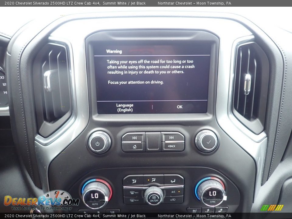 2020 Chevrolet Silverado 2500HD LTZ Crew Cab 4x4 Summit White / Jet Black Photo #18
