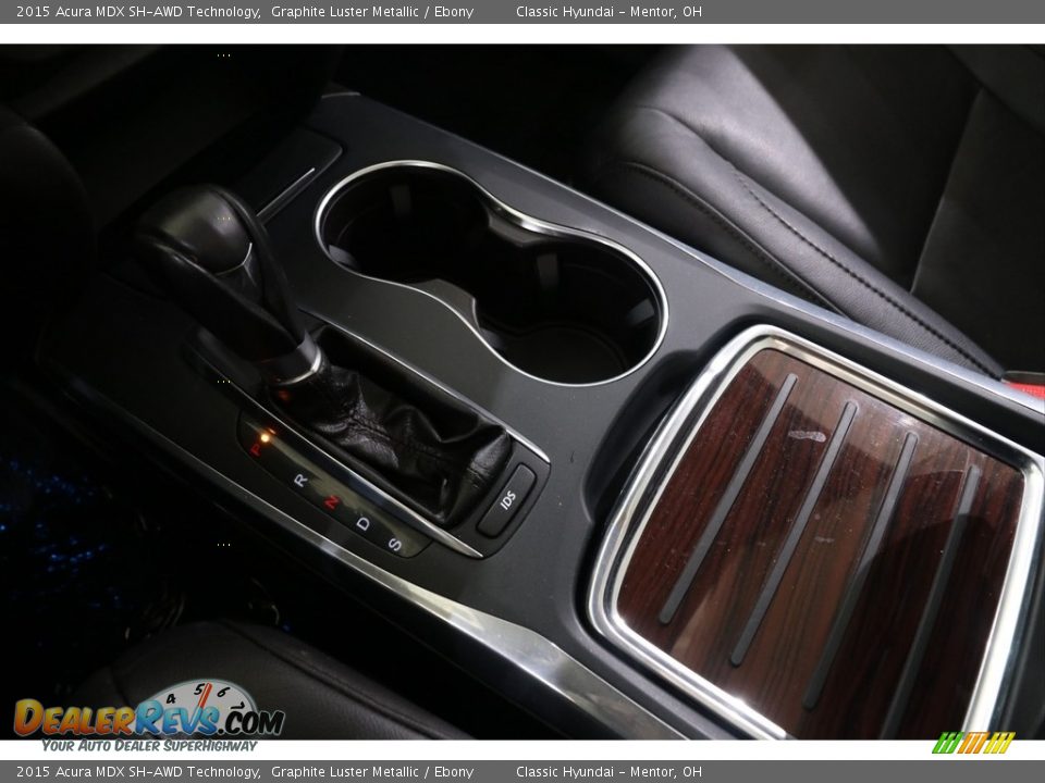 2015 Acura MDX SH-AWD Technology Graphite Luster Metallic / Ebony Photo #25