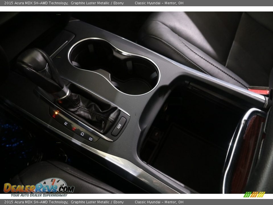 2015 Acura MDX SH-AWD Technology Graphite Luster Metallic / Ebony Photo #26