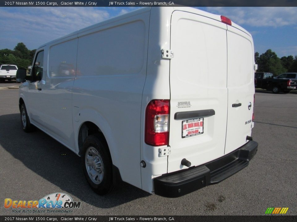 2017 Nissan NV 1500 Cargo Glacier White / Gray Photo #1