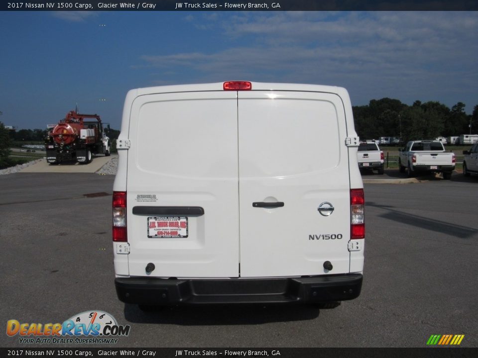 2017 Nissan NV 1500 Cargo Glacier White / Gray Photo #2