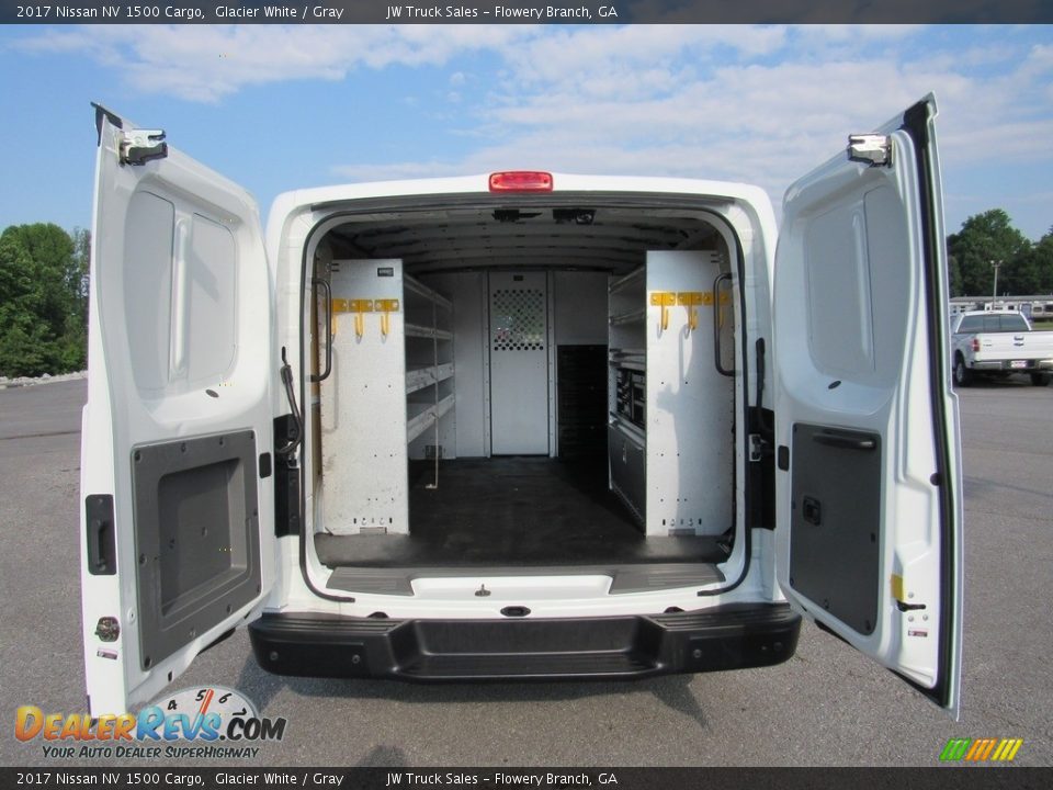 2017 Nissan NV 1500 Cargo Glacier White / Gray Photo #8