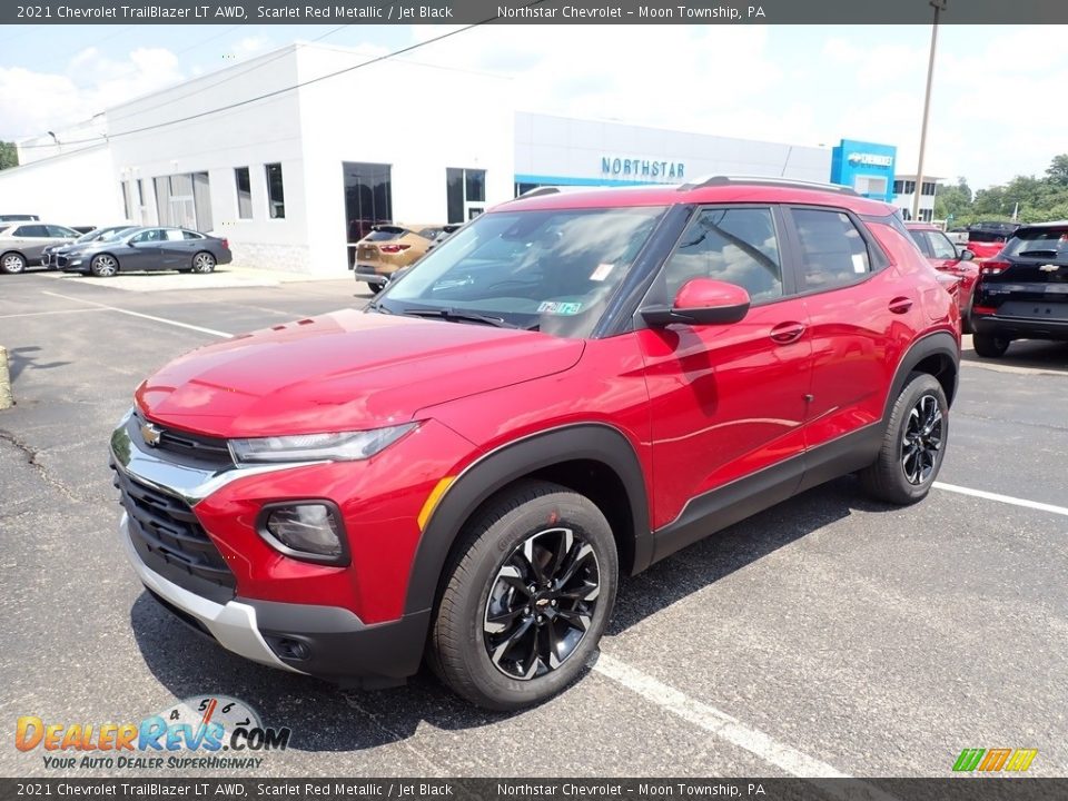 2021 Chevrolet TrailBlazer LT AWD Scarlet Red Metallic / Jet Black Photo #1