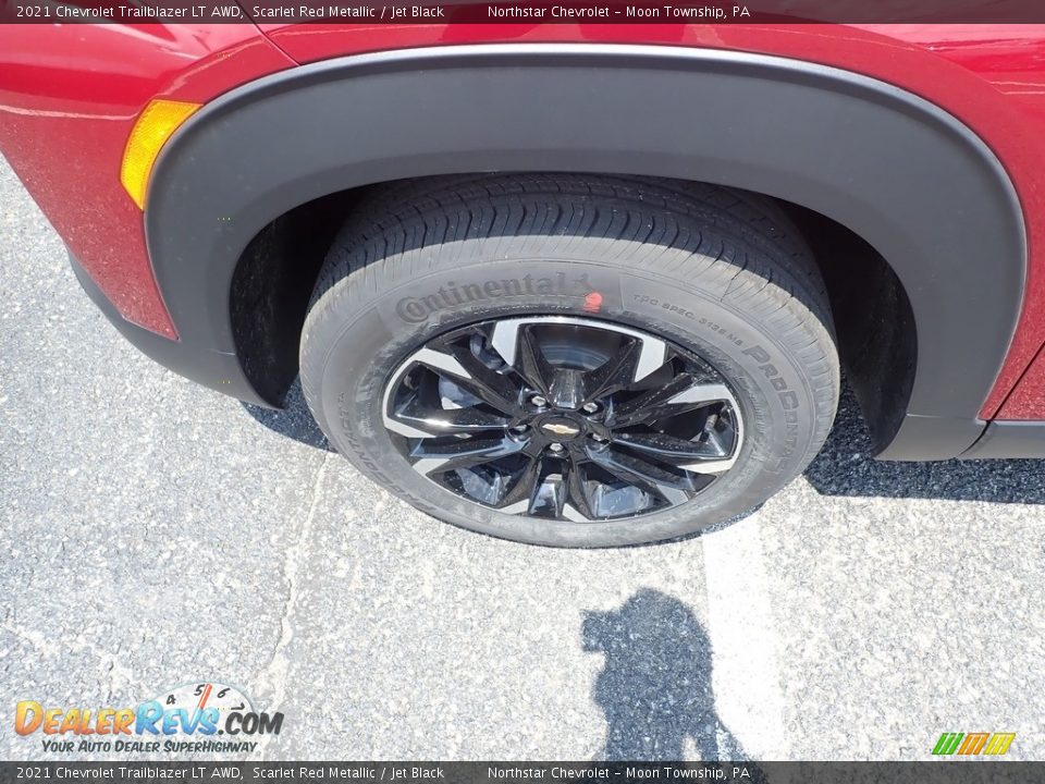 2021 Chevrolet Trailblazer LT AWD Scarlet Red Metallic / Jet Black Photo #2