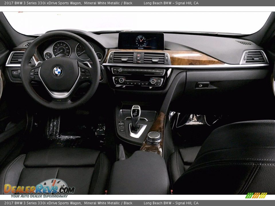 Black Interior - 2017 BMW 3 Series 330i xDrive Sports Wagon Photo #15