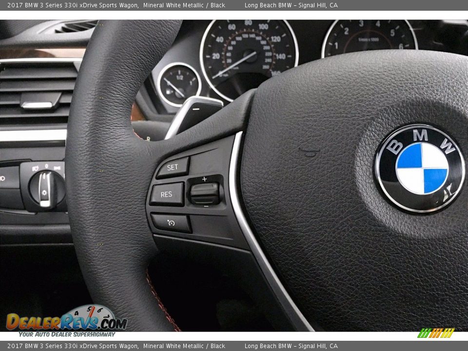 2017 BMW 3 Series 330i xDrive Sports Wagon Steering Wheel Photo #18