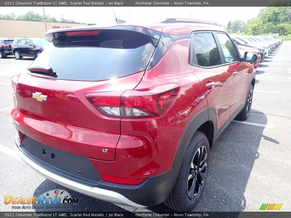 2021 Chevrolet TrailBlazer LT AWD Scarlet Red Metallic / Jet Black Photo #6