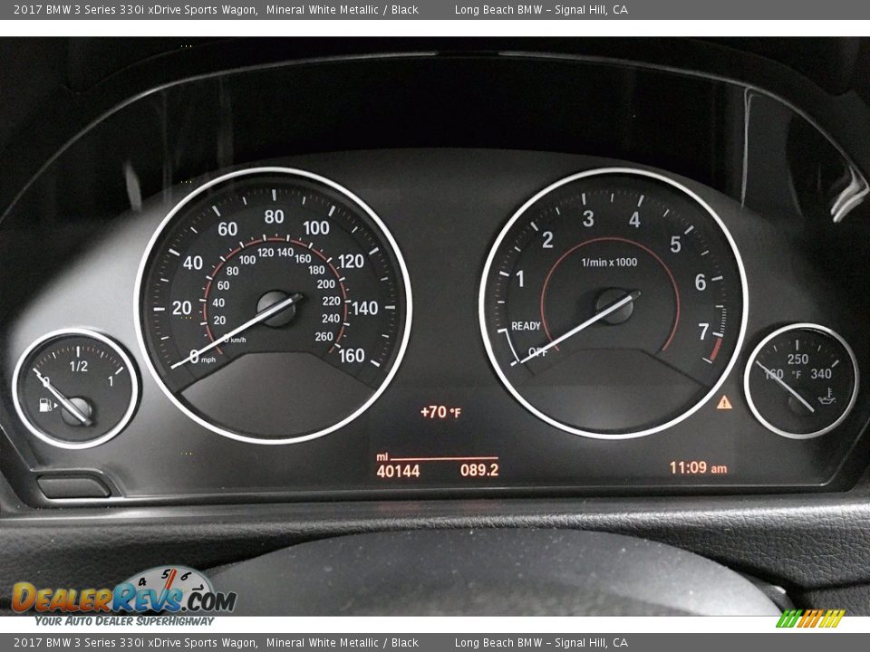 2017 BMW 3 Series 330i xDrive Sports Wagon Gauges Photo #20