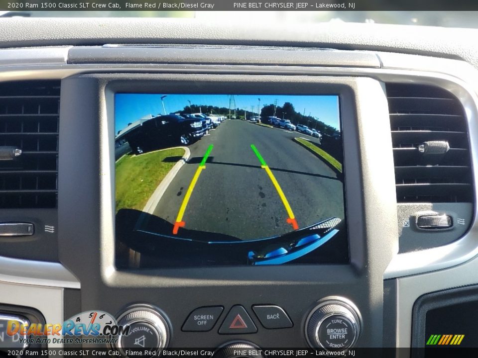 2020 Ram 1500 Classic SLT Crew Cab Flame Red / Black/Diesel Gray Photo #9